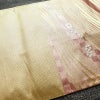 袋帯 六通柄 良品 フォーマル用 正絹 箔 金糸 帯 ピンク_画像16