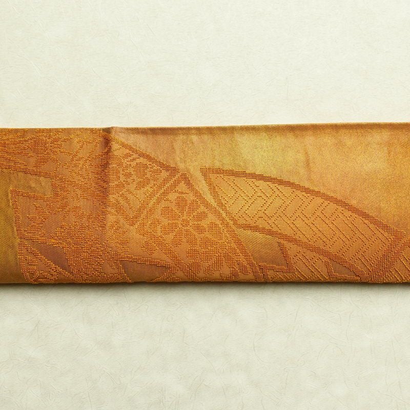 袋帯 太鼓柄 相良刺繍 フォーマル用 正絹 古典柄 箔 帯_画像15