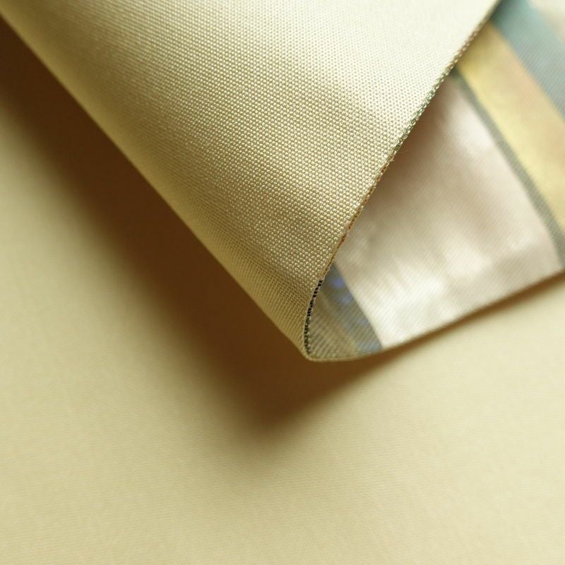 袋帯 六通柄 フォーマル用 正絹 縞柄・線柄 箔 帯 多色使い_画像10