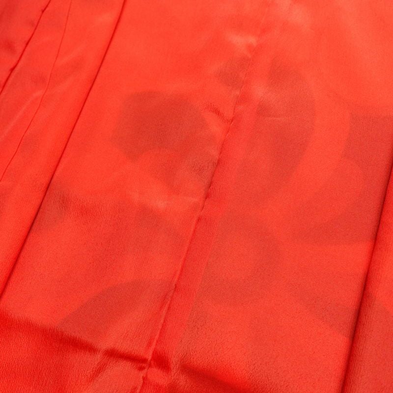 振袖 良品 ポリエステル 古典柄 袷仕立て 身丈169.5cm 裄丈68.5cm 箔 金彩 フォーマル 二十歳 着物 多色使い_画像16