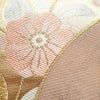 袋帯 六通柄 フォーマル用 正絹 花柄 箔 金糸 帯 サーモンピンク ピンク_画像4