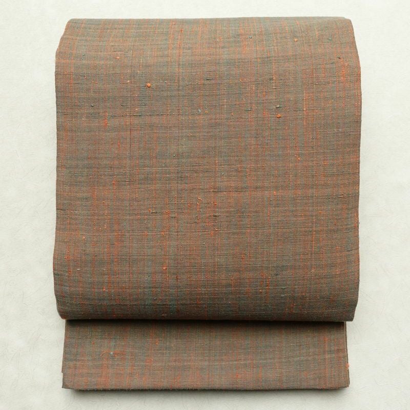 袋帯 全通柄 良品 紬地 一般用 正絹 その他の柄 帯 多色使い_画像1