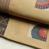 袋帯 六通柄 一般用 正絹 その他の柄 帯 黄・黄土色_画像7