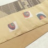 袋帯 六通柄 一般用 正絹 その他の柄 帯 黄・黄土色_画像11