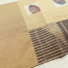 袋帯 六通柄 一般用 正絹 その他の柄 帯 黄・黄土色_画像16