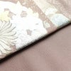 袋帯 六通柄 フォーマル用 正絹 花柄 箔 刺繍 帯 ピンク_画像12