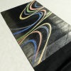袋帯 六通柄 フォーマル用 正絹 流水・波柄 箔 金糸 帯 黒_画像18