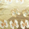袋帯 六通柄 フォーマル用 正絹 蝶・昆虫柄 箔 金糸 帯 金・銀_画像2