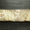 袋帯 六通柄 フォーマル用 正絹 蝶・昆虫柄 箔 金糸 帯 金・銀_画像14