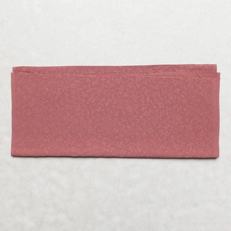 色無地 一つ紋付き 正絹 木の葉・植物柄 袷仕立て 身丈167cm 裄丈69cm フォーマル 着物 ピンク_画像21