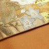 袋帯 太鼓柄 フォーマル用 正絹 花柄 箔 金糸 帯 金・銀_画像13