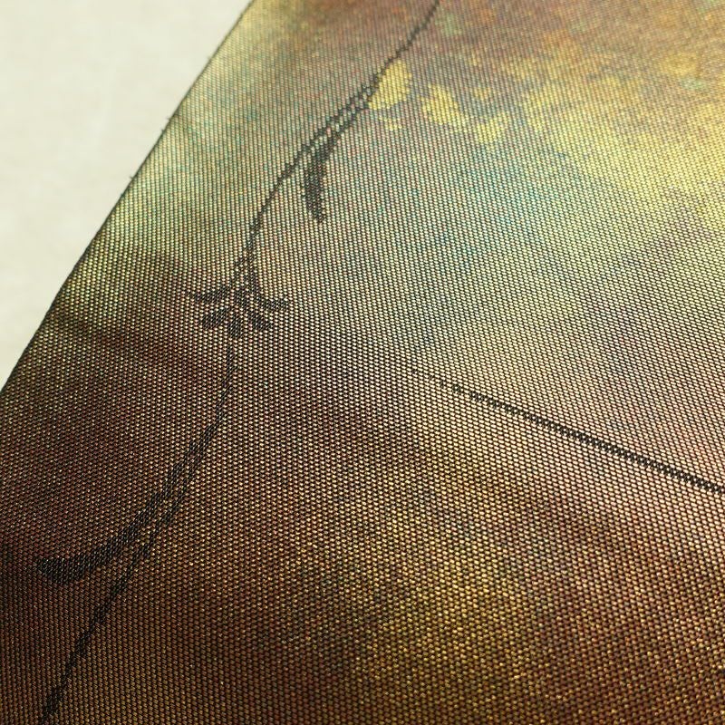 袋帯 六通柄 フォーマル用 正絹 幾何学柄・抽象柄 箔 帯 多色使い_画像8