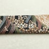 袋帯 全通柄 良品 フォーマル用 正絹 流水・波柄 帯 花柄 多色使い_画像16
