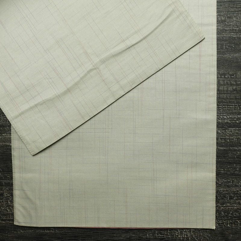 袋帯 太鼓柄 一般用 正絹 幾何学柄・抽象柄 刺繍 帯 グレー_画像14