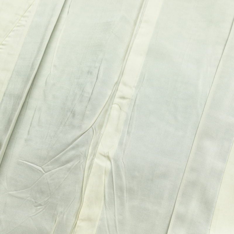 紬 正絹 幾何学柄・抽象柄 袷仕立て 身丈166cm 裄丈66cm 着物 青・紺_画像17