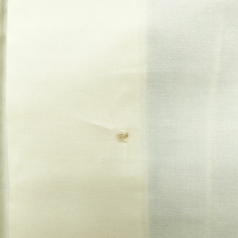 紬 正絹 幾何学柄・抽象柄 袷仕立て 身丈166cm 裄丈66cm 着物 青・紺_画像20