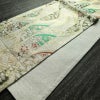 袋帯 未仕立て 六通柄 良品 フォーマル用 正絹 縞柄・線柄 箔 金糸 帯 金・銀_画像8