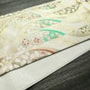 袋帯 未仕立て 六通柄 良品 フォーマル用 正絹 縞柄・線柄 箔 金糸 帯 金・銀_画像11