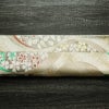 袋帯 未仕立て 六通柄 良品 フォーマル用 正絹 縞柄・線柄 箔 金糸 帯 金・銀_画像15