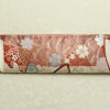 袋帯 全通柄 フォーマル用 正絹 古典柄 箔 金糸 扇子 帯 ベージュ_画像15