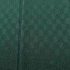 色無地 良品 一つ紋付き 正絹 チェック・格子柄 袷仕立て 身丈155cm 裄丈64cm フォーマル 着物 緑・うぐいす色_画像6