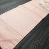 名古屋帯 太鼓柄 正絹 花柄 名古屋仕立て 金糸 帯 ピンク_画像9