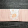名古屋帯 太鼓柄 正絹 花柄 名古屋仕立て 金糸 帯 ピンク_画像14