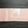 名古屋帯 太鼓柄 正絹 花柄 名古屋仕立て 金糸 帯 ピンク_画像15