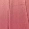 色無地 しつけ糸付き 縮緬 一つ紋付き 正絹 無地 袷仕立て 身丈153cm 裄丈60cm フォーマル 着物 ピンク_画像6