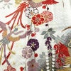 振袖 良品 綸子 正絹 古典柄 袷仕立て 身丈165.5cm 裄丈67cm 箔 金彩 フォーマル 着物 多色使い_画像6