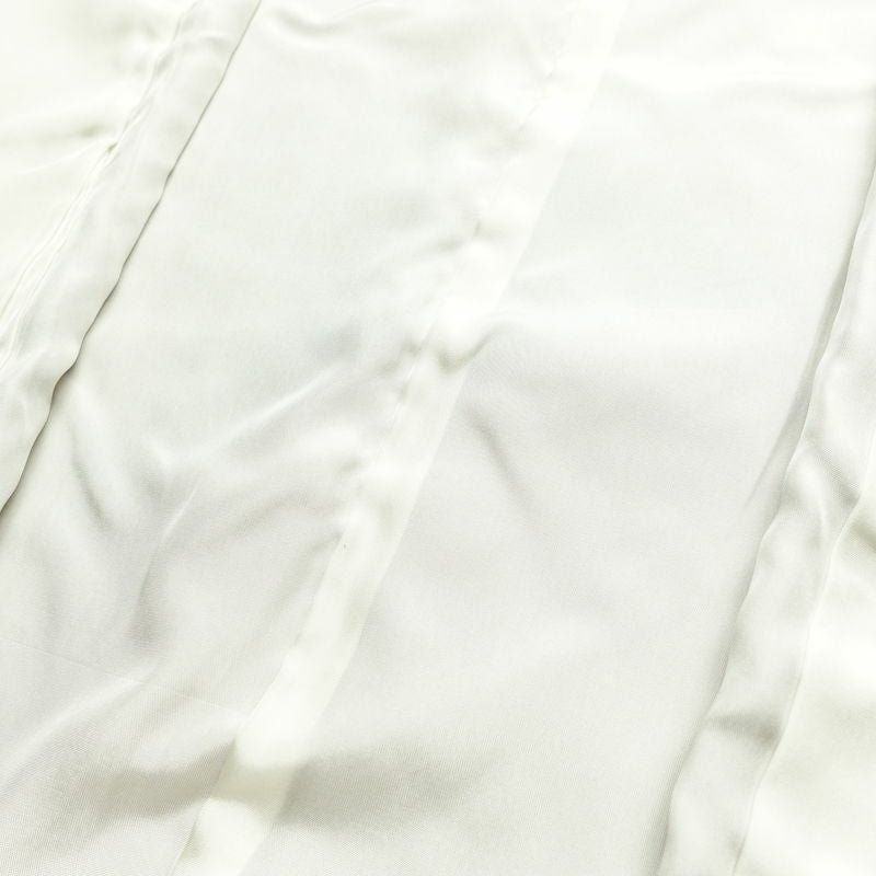 色無地 柿本市郎 落款入り 縮緬 一つ紋付き 正絹 無地 袷仕立て 身丈163cm 裄丈68cm フォーマル 着物 ベージュ_画像16