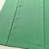 色無地 縮緬 一つ紋付き 正絹 無地 袷仕立て 身丈160.5cm 裄丈67cm 共八掛 フォーマル 着物 緑・うぐいす色_画像4