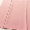 色無地 しつけ糸付き 縮緬 一つ紋付き 正絹 無地 袷仕立て 身丈157cm 裄丈65cm フォーマル 着物 ピンク_画像4