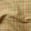 紬 良品 しつけ糸付き 正絹 チェック・格子柄 袷仕立て 身丈166.5cm 裄丈67cm 着物 黄・黄土色_画像21