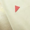 名古屋帯 太鼓柄 正絹 古典柄 名古屋仕立て 箔 金糸 帯 扇子 白_画像12