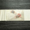 名古屋帯 太鼓柄 正絹 古典柄 名古屋仕立て 箔 金糸 帯 扇子 白_画像15