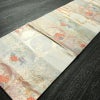 名古屋帯 六通柄 正絹 古典柄 名古屋仕立て 箔 帯 多色使い_画像8