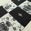 袋帯 六通柄 一般用 正絹 その他の柄 帯 黒_画像18