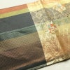 袋帯 六通柄 フォーマル用 正絹 幾何学柄・抽象柄 箔 金糸 帯 多色使い_画像17