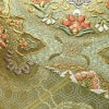 袋帯 六通柄 フォーマル用 正絹 幾何学柄・抽象柄 箔 金糸 帯 緑・うぐいす色_画像5