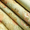 袋帯 六通柄 フォーマル用 正絹 幾何学柄・抽象柄 箔 金糸 帯 緑・うぐいす色_画像21