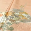 訪問着 良品 しつけ糸付き 正絹 古典柄 袷仕立て 身丈162.5cm 裄丈66cm 箔 フォーマル 着物 ピンク_画像7