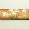 袋帯 太鼓柄 フォーマル用 正絹 花柄 箔 金糸 帯 茶_画像15