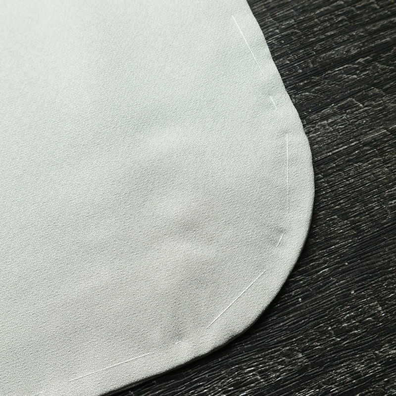 付け下げ しつけ糸付き 正絹 花柄 袷仕立て 身丈154cm 裄丈63cm 共八掛 金彩 フォーマル 着物 グレー_画像16