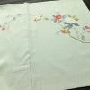 訪問着 縮緬 正絹 花柄 袷仕立て 身丈159cm 裄丈68cm フォーマル 着物 緑・うぐいす色_画像14