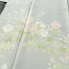 訪問着 縮緬 正絹 花柄 袷仕立て 身丈154cm 裄丈68cm フォーマル 着物 青・紺_画像5