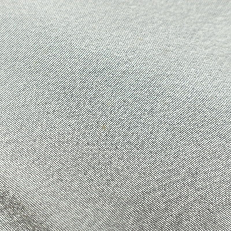 訪問着 縮緬 正絹 花柄 袷仕立て 身丈154cm 裄丈68cm フォーマル 着物 青・紺_画像15