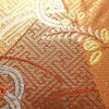袋帯 六通柄 フォーマル用 正絹 古典柄 箔 金糸 帯 雪輪 紗綾形 金・銀_画像5