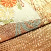 袋帯 六通柄 フォーマル用 正絹 古典柄 箔 金糸 帯 雪輪 紗綾形 金・銀_画像13