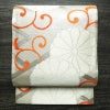 袋帯 六通柄 良品 フォーマル用 正絹 古典柄 箔 帯 菊 金・銀_画像1